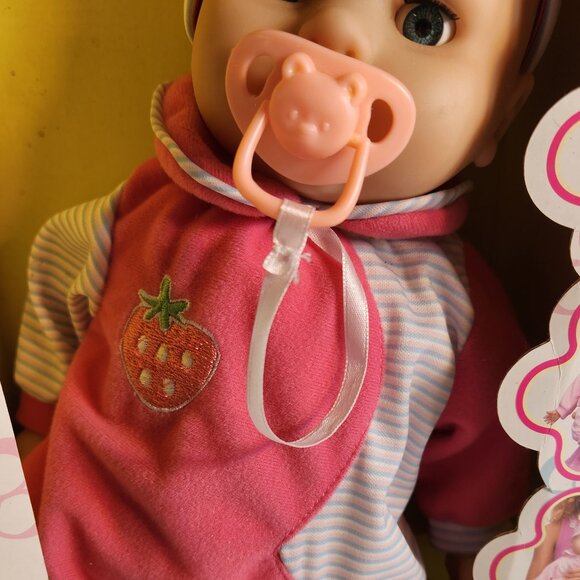 My Darling Baby 2010 Unopened in Original Box Doll Pacifier Pink Berry READDESC - Picture 3 of 13